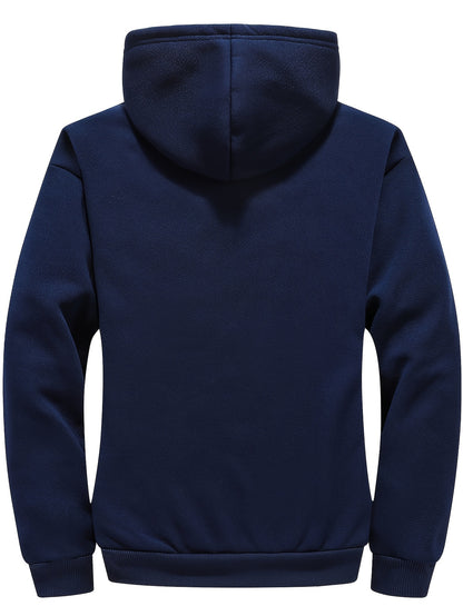 LIOMORE | Casual vest Fleece Gevoerd met Rits