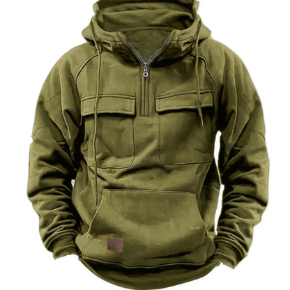 Urban™ Heren-Cargo-Hoodie  1+1 (GRATIS)