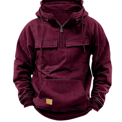 Urban™ Heren-Cargo-Hoodie  1+1 (GRATIS)