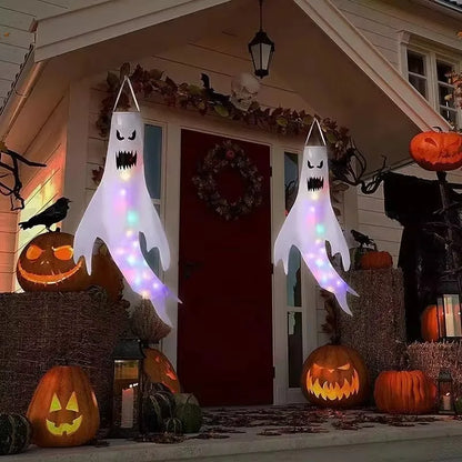 Halloween LED-licht hangende geest (voor binnen en buiten)