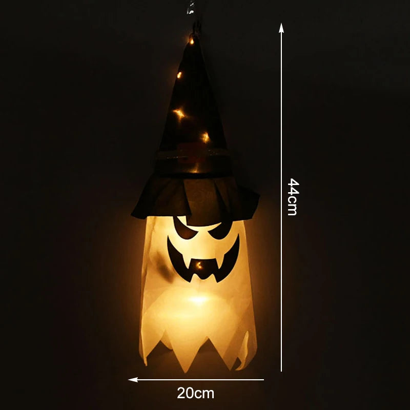 Halloween LED-licht hangende geest (voor binnen en buiten)