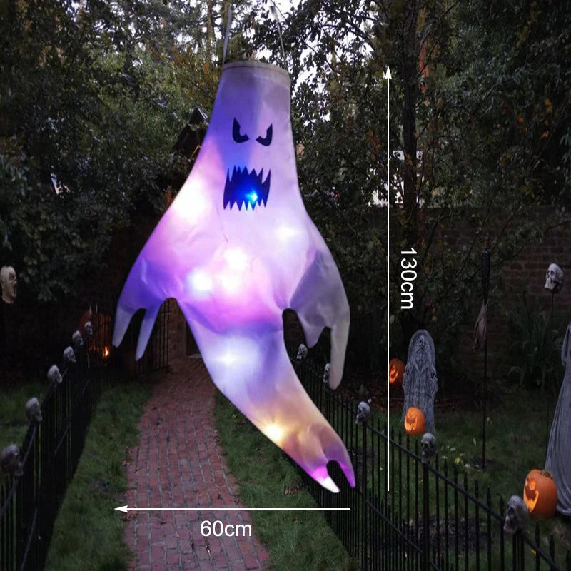 Halloween LED-licht hangende geest (voor binnen en buiten)