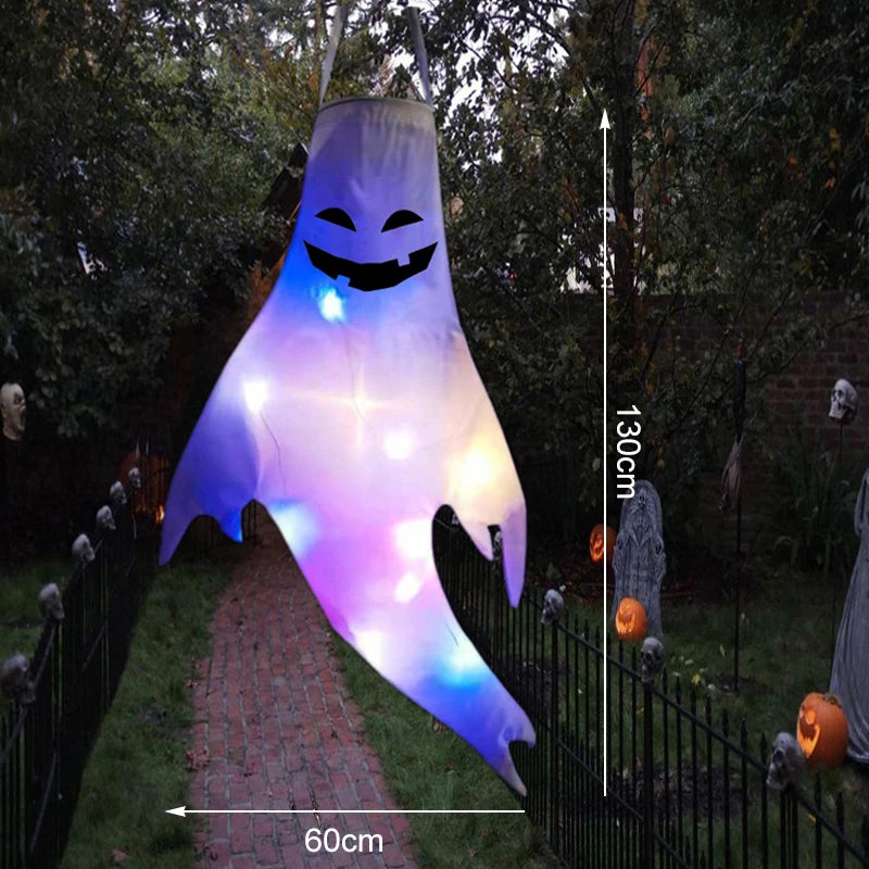 Halloween LED-licht hangende geest (voor binnen en buiten)