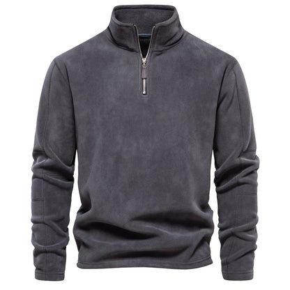 Emil | Warme ZIP fleece trui