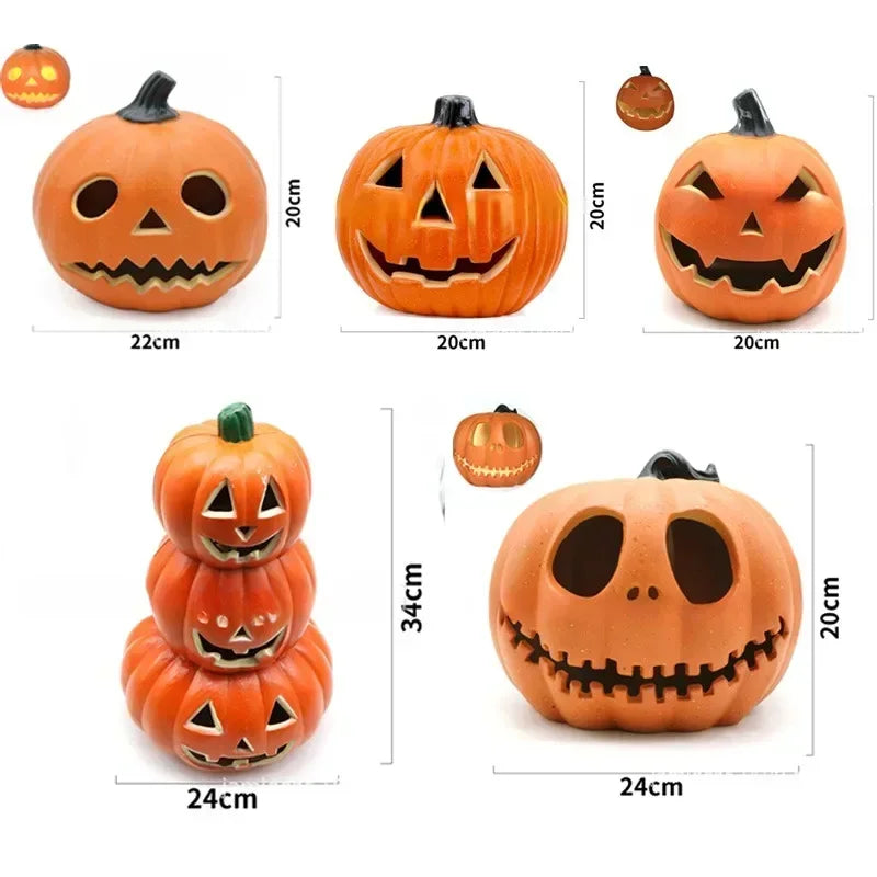 Halloween Pompoen Led Lamp Lantaarn Decoratie