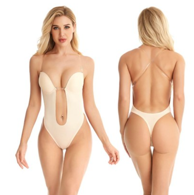 Onzichtbare shaper BH sexy bodysuit corset rugloze Push-up