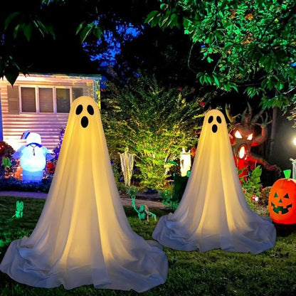 Halloween Spookdecoraties Enge Witte Geesten