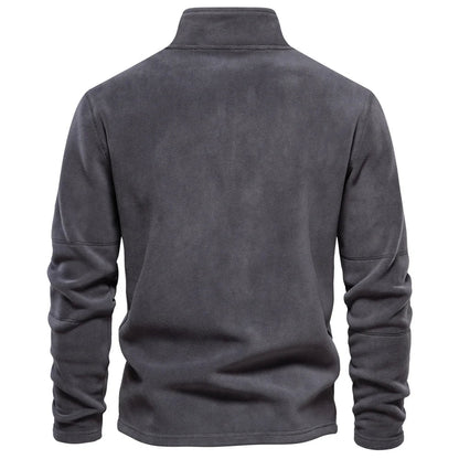 Emil | Warme ZIP fleece trui