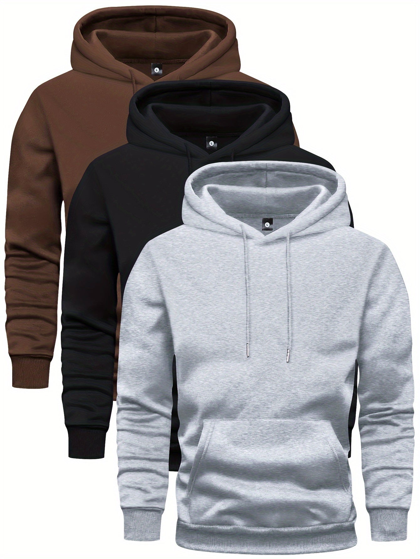 Yanniek | 3-delige herfst/winter heren hoodies