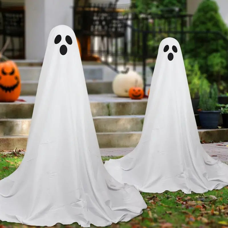 Halloween Spookdecoraties Enge Witte Geesten